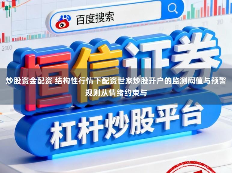 炒股资金配资 结构性行情下配资世家炒股开户的监测阈值与预警规则从情绪约束与