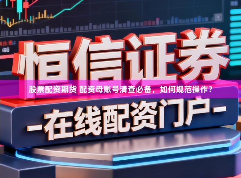 股票配资期货 配资母账号清查必备，如何规范操作？